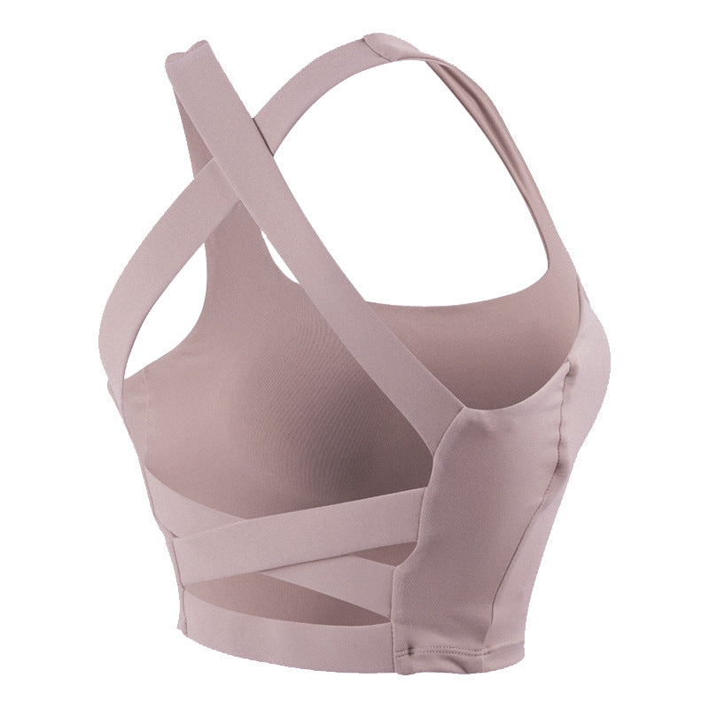 Cross Back Medium-support Bras