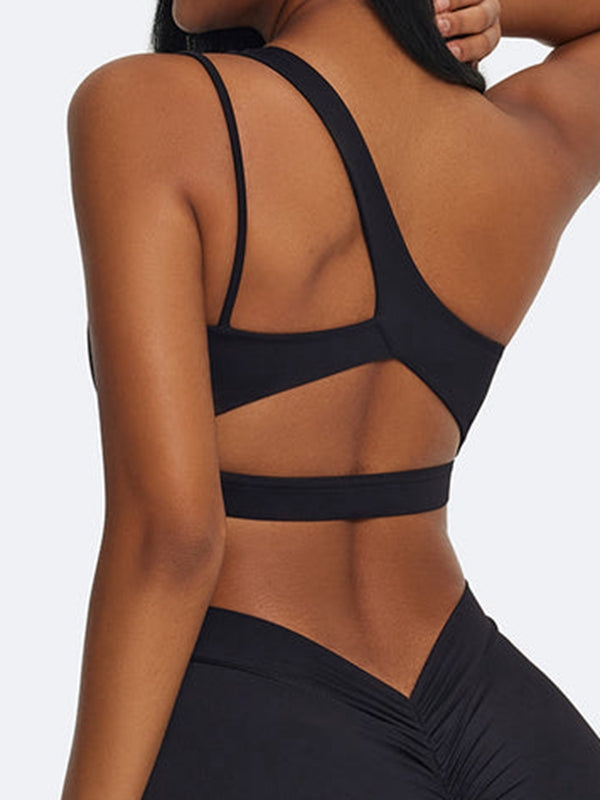 Cut Out Breathable Sports Bras