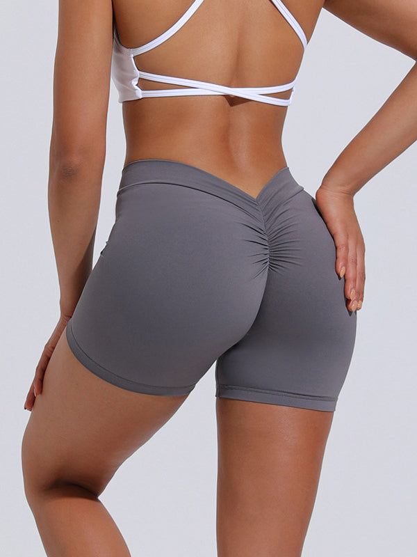 Deep-V Scrunch Bum Leggings