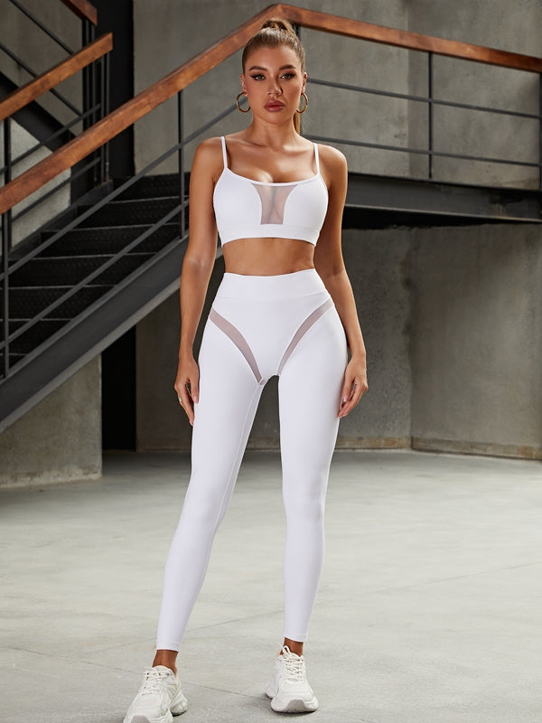 Super Sexy Unique Mesh Hip-lift Tracksuit