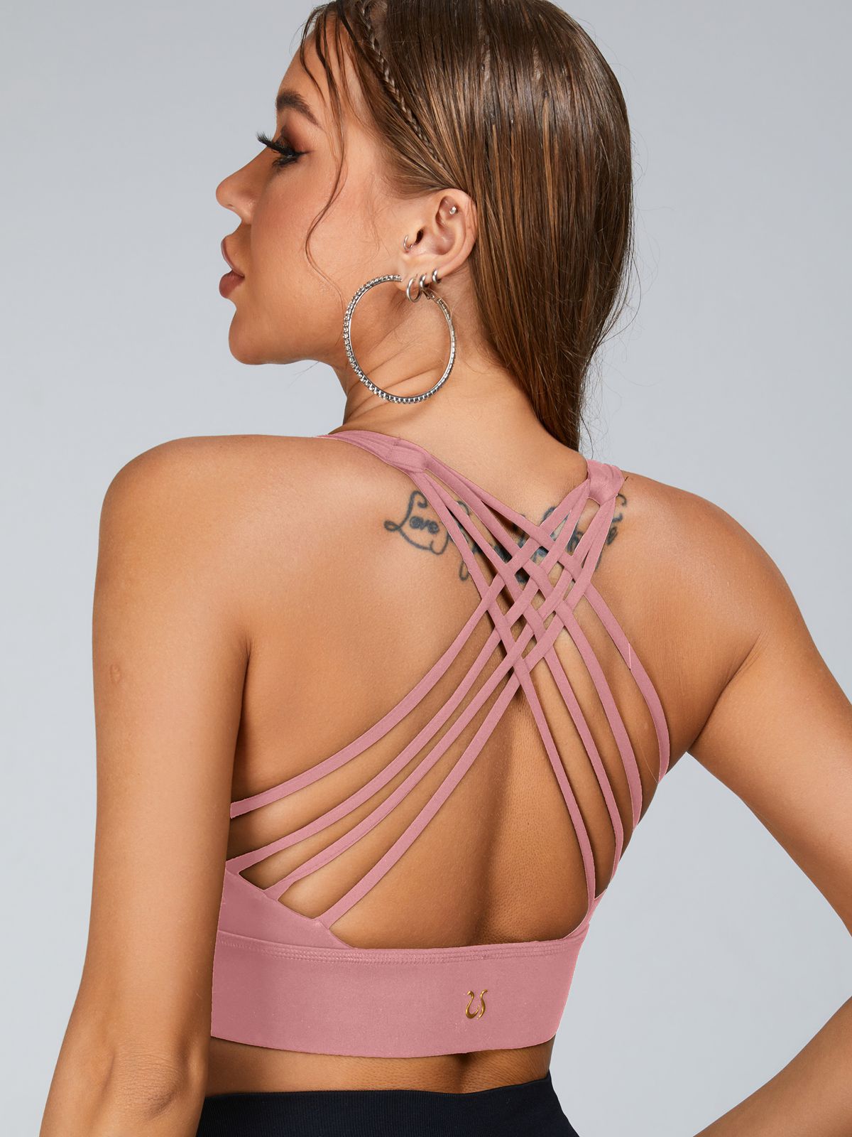Basic Cross Back Sports Bras