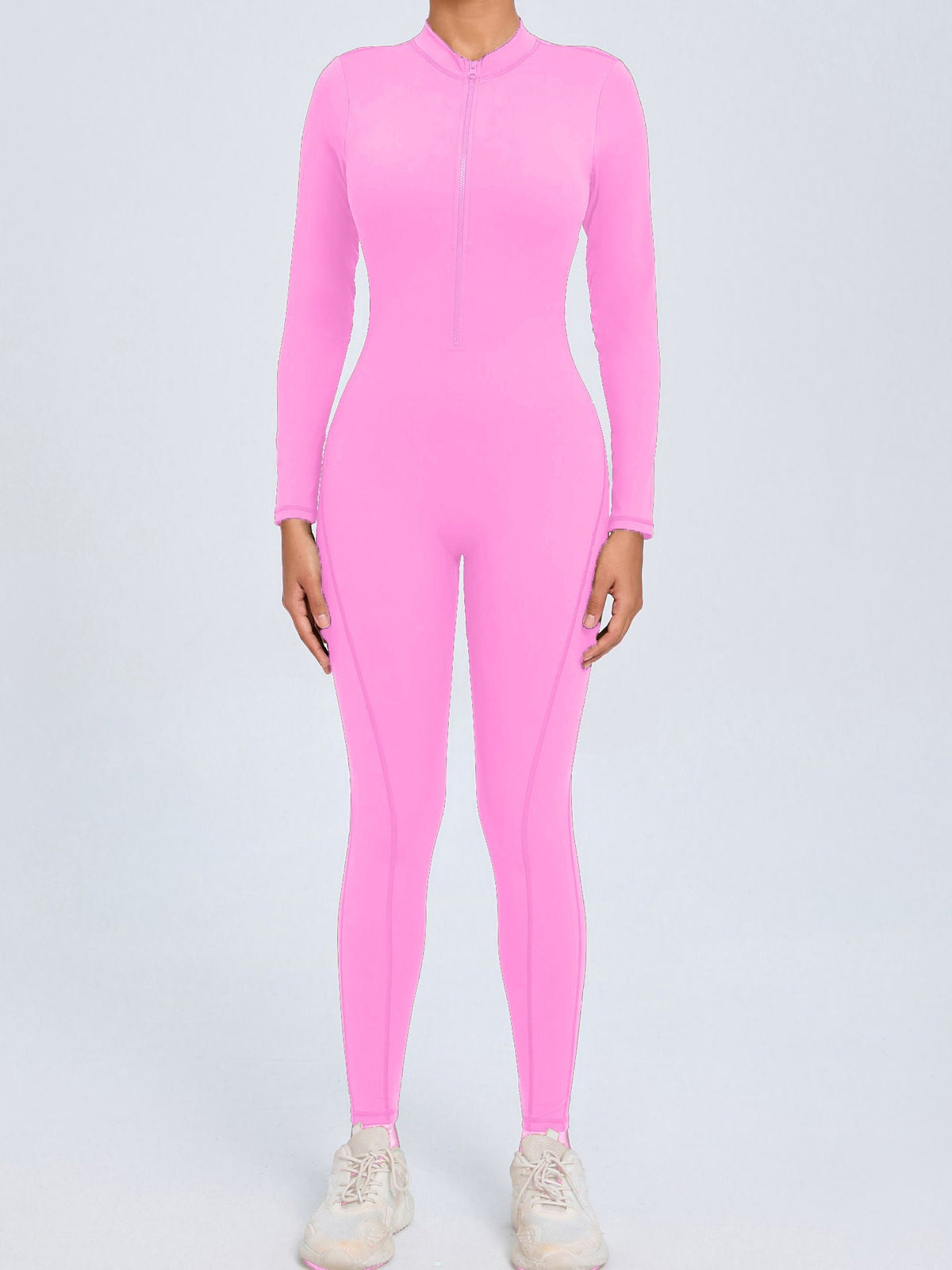 Backless Zipper Hollow Out Scrunch Bum Jumpsuit