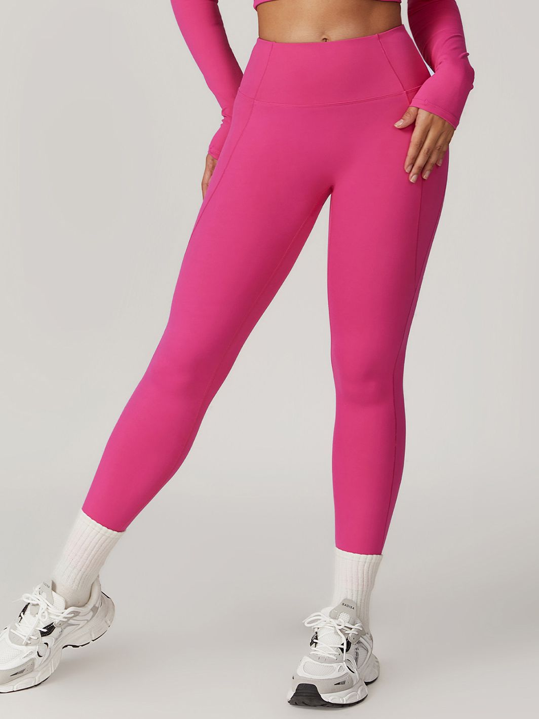 High-waisted Hip-lift Quick Dry Elastic Tight Scrunch Bum Leggings