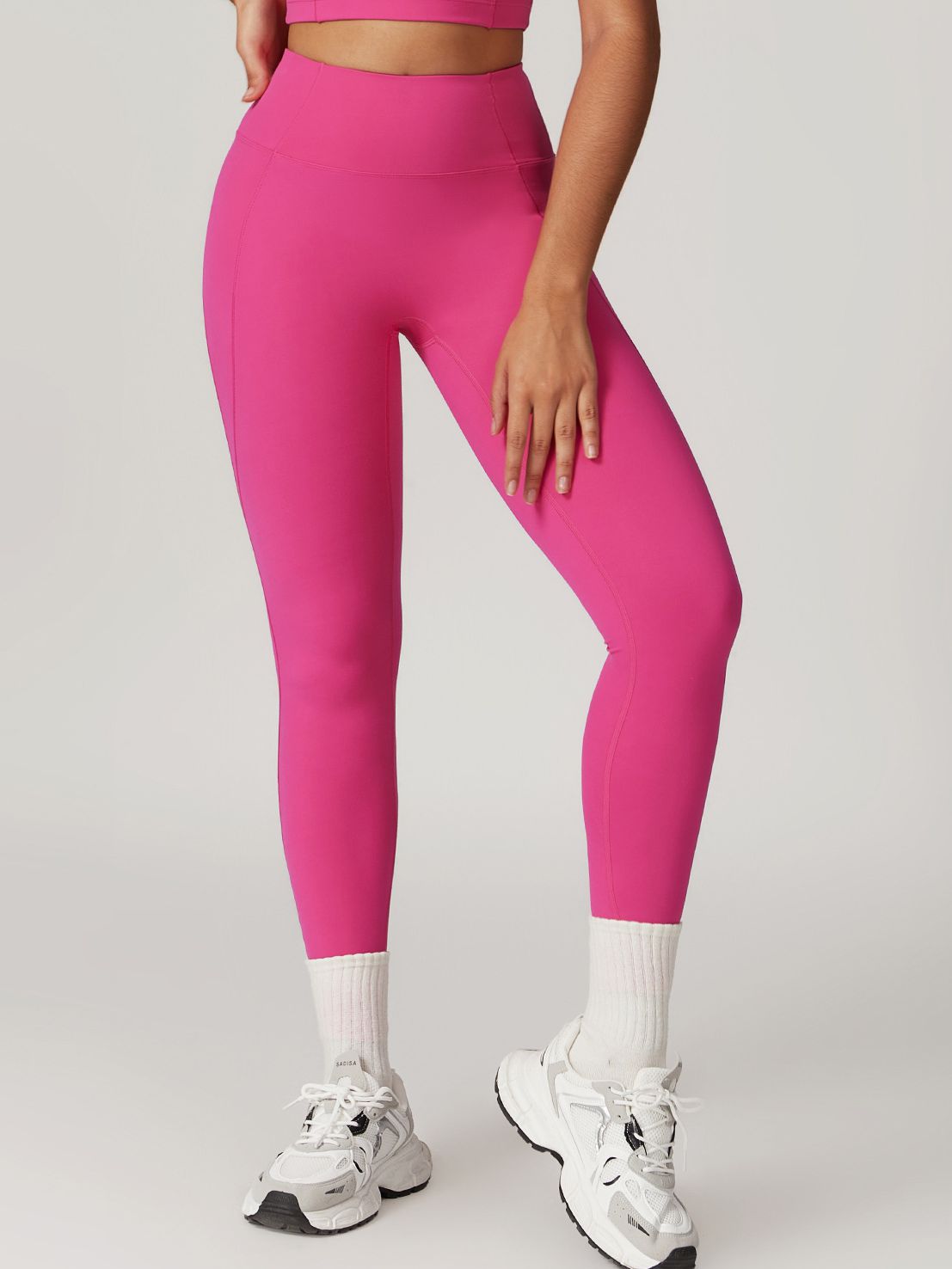 High-waisted Hip-lift Quick Dry Elastic Tight Scrunch Bum Leggings