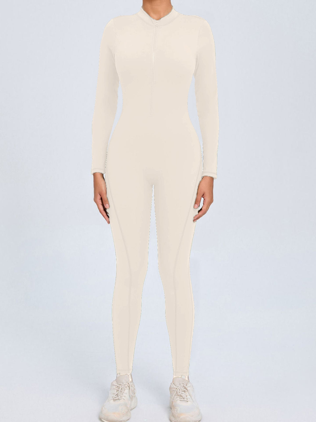 Backless Zipper Hollow Out Scrunch Bum Jumpsuit