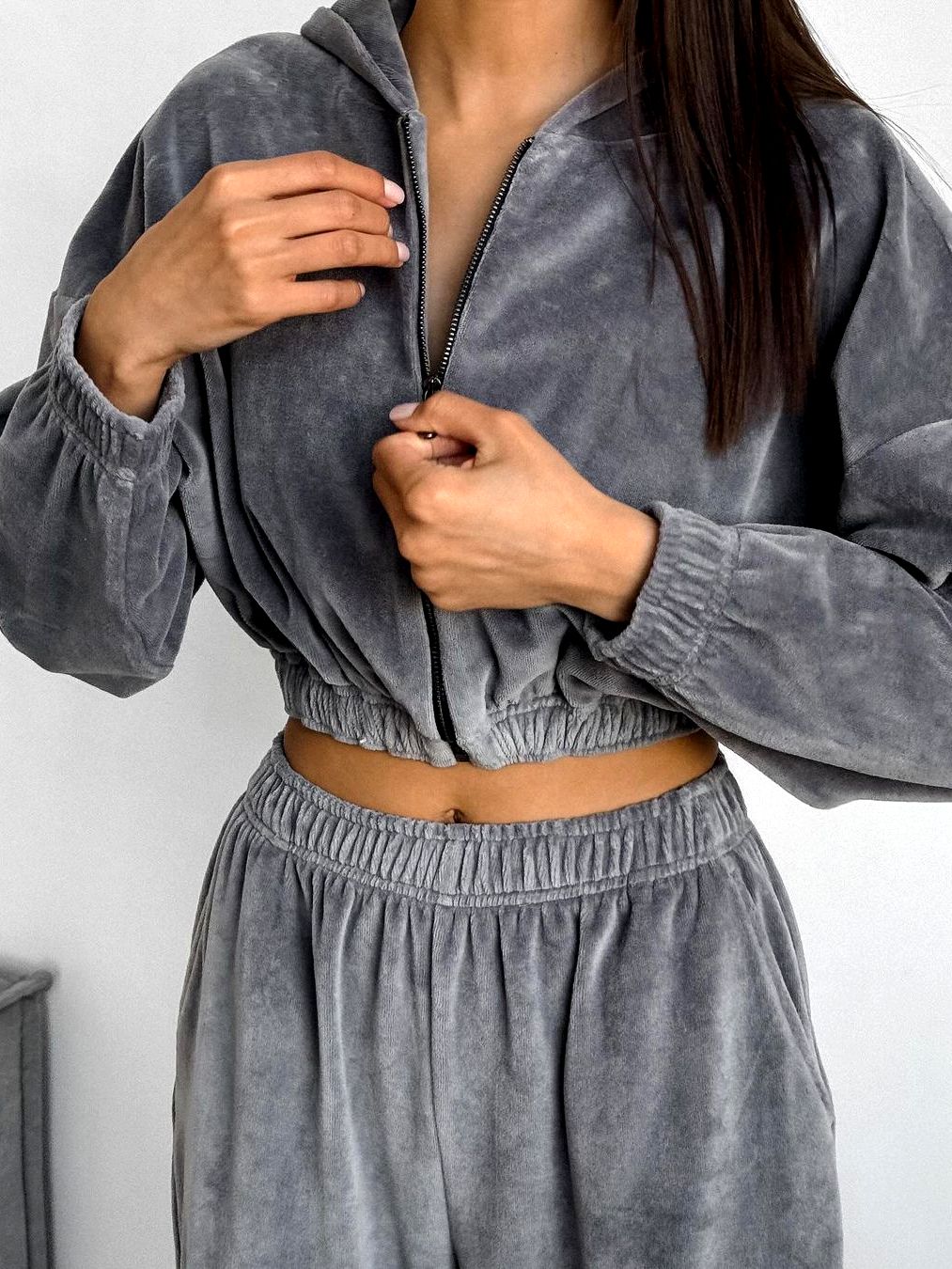 Coral Fleece Casual with Hat Tracksuit