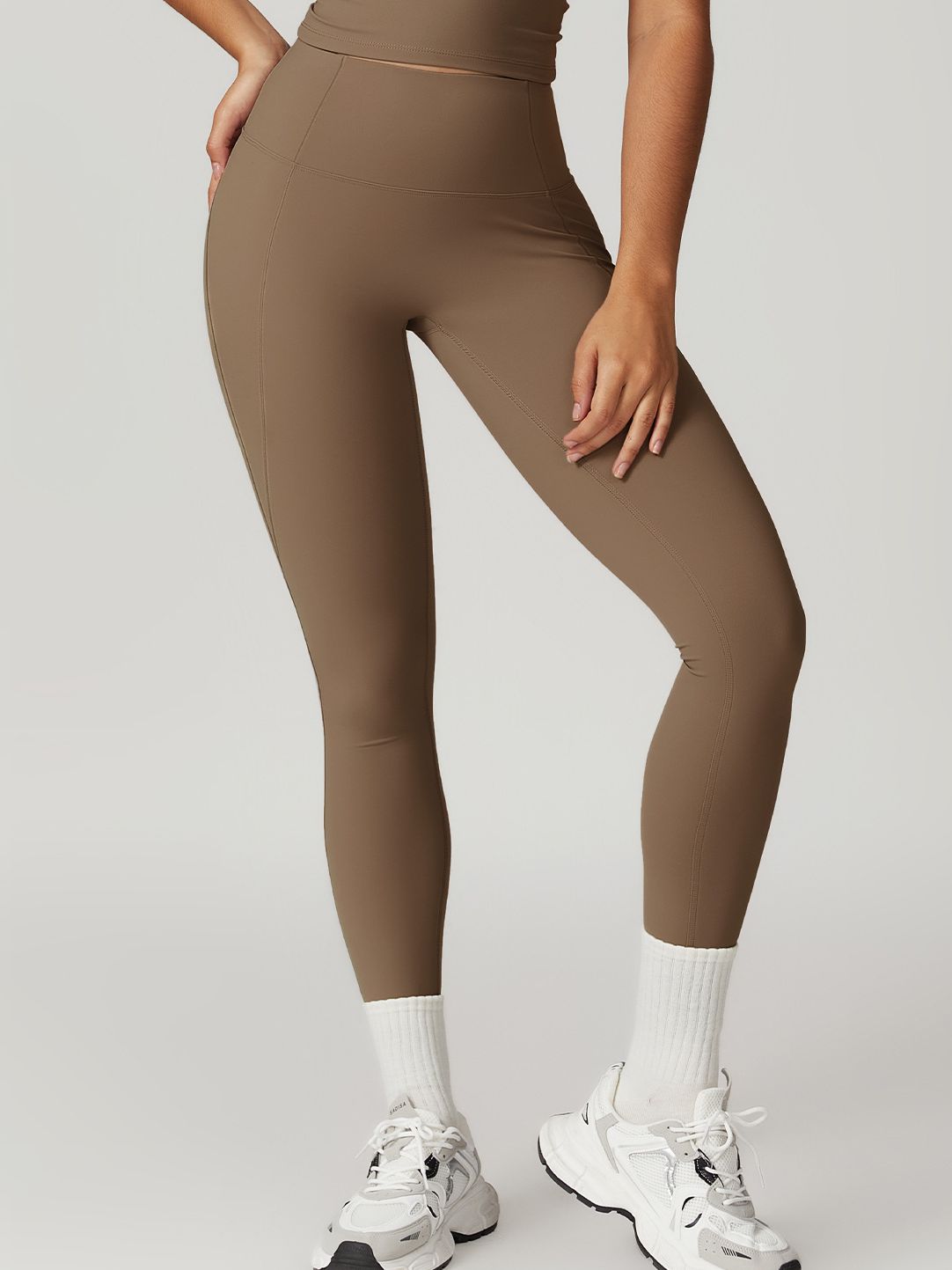 High-waisted Hip-lift Quick Dry Elastic Tight Scrunch Bum Leggings