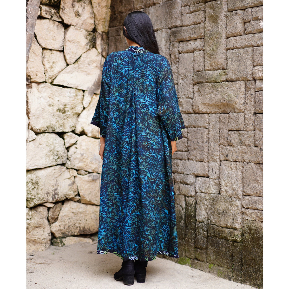 Yvonne Boho Jacket Duster Long Sleeve Cascade Bali Batik