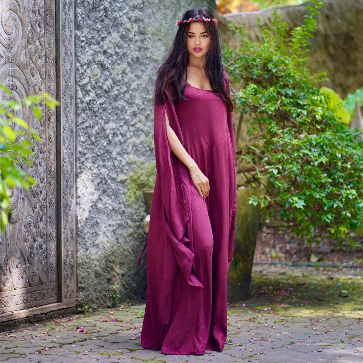Carrie Cottagegoth Renaissance Bohemian Maxi Dress