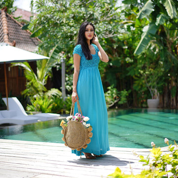 Frida Casual Fashion Boho Maxi Dress