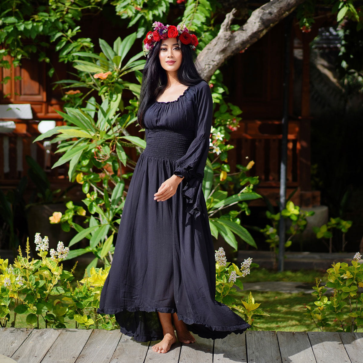 Paola Wiccan Goddess Maxi Dress