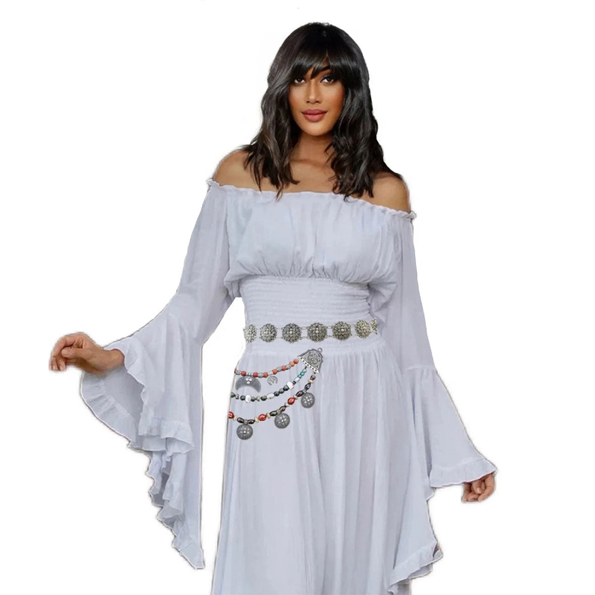 Paola Wiccan Goddess Maxi Dress