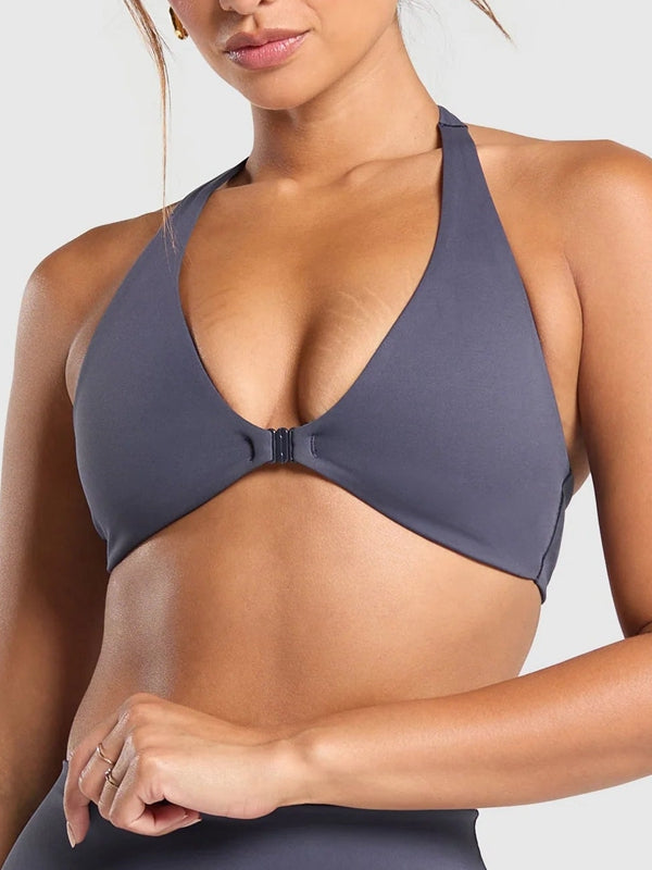 Halter Backless Sports Bras