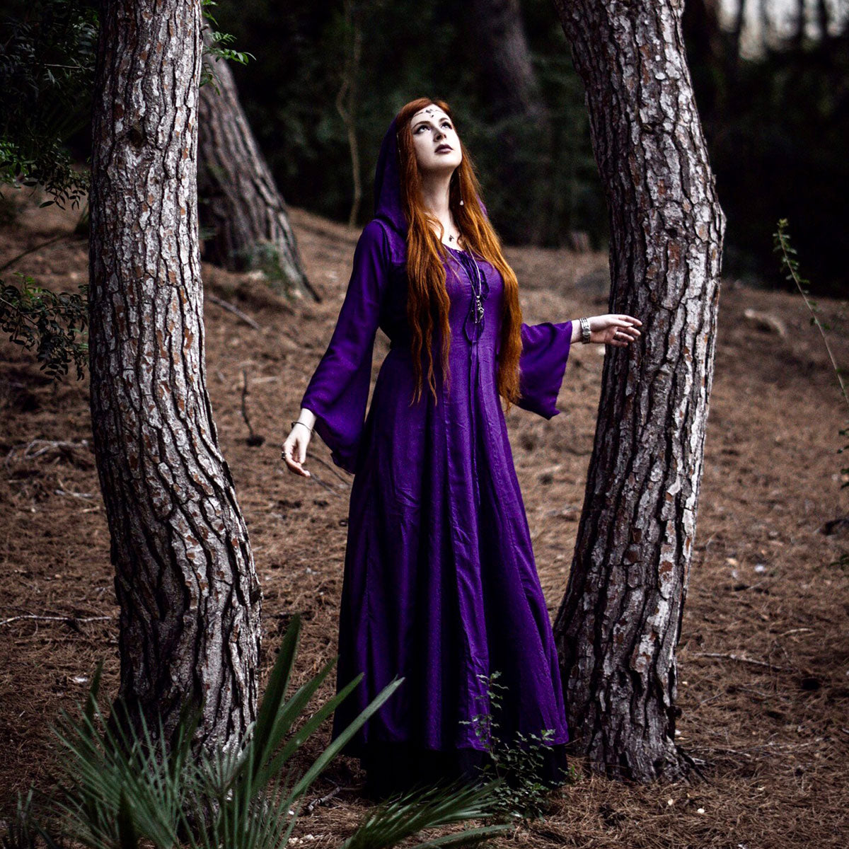 Ariana Wiccan Robe Goddess Gown Maxi Dress