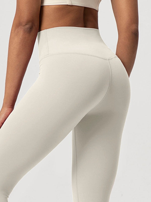 Fleece High-rise Elastic Tight Leggings