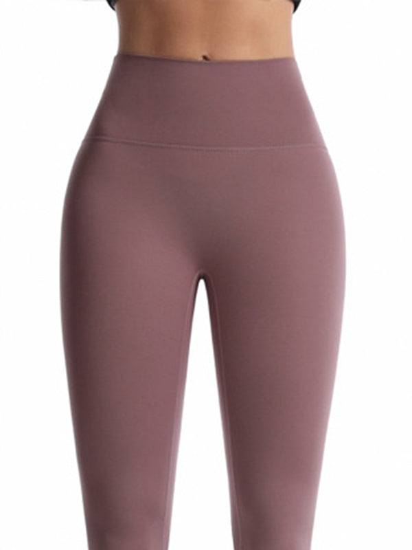 Fleece High-rise Elastic Tight Leggings