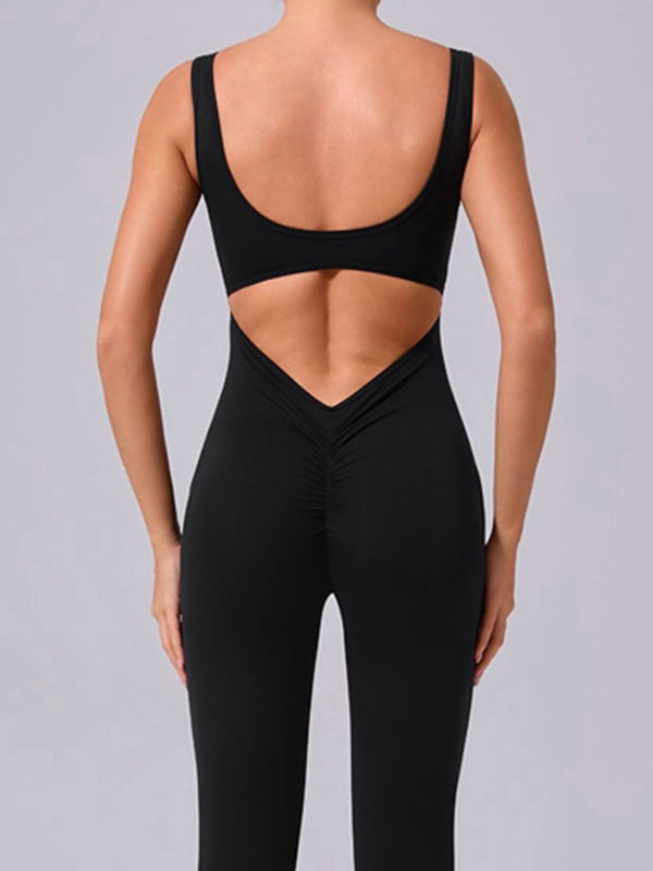 Cutout Backless Jumpsuit
