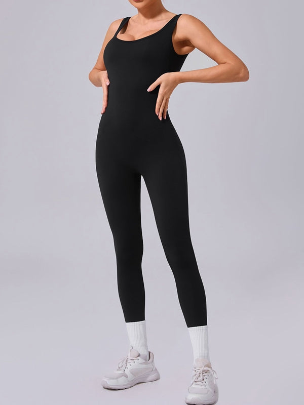 Cutout Backless Jumpsuit