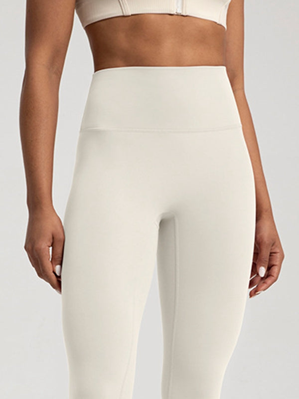 Fleece High-rise Elastic Tight Leggings