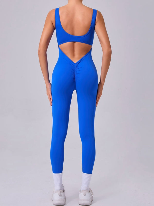 Cutout Backless Jumpsuit
