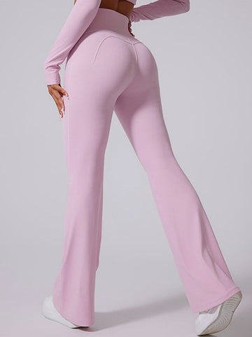 Flare High-rise Hip-lift Yoga Leggings