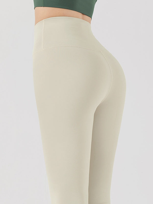 Fleece High-rise Elastic Tight Leggings
