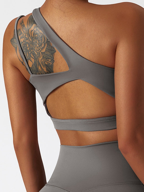 Cut Out Breathable Sports Bras