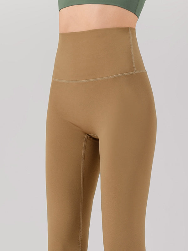 Fleece High-rise Elastic Tight Leggings