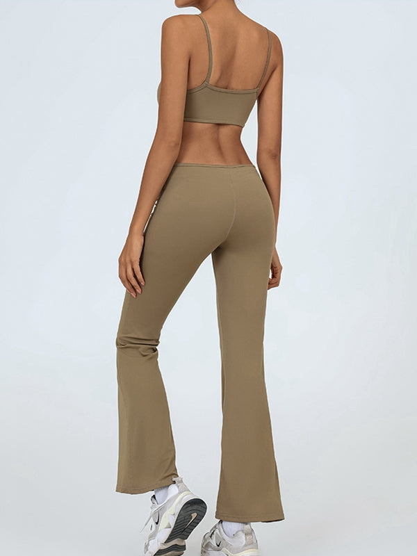 Flare Cutout Jumpsuit