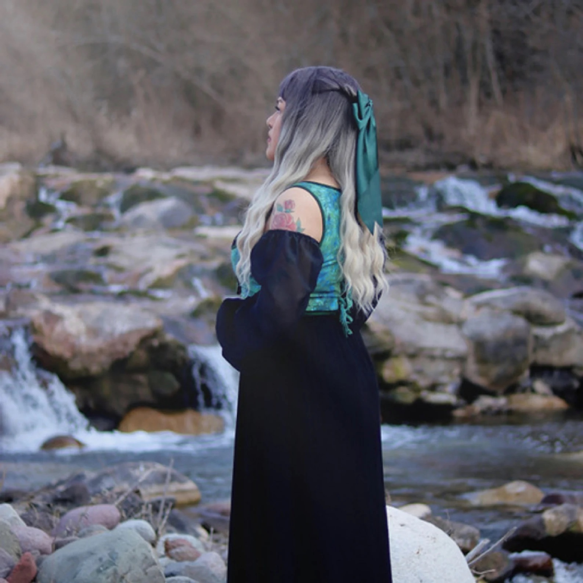 Emberlynn Ren Faire Lacing Vest Renaissance Corset Top