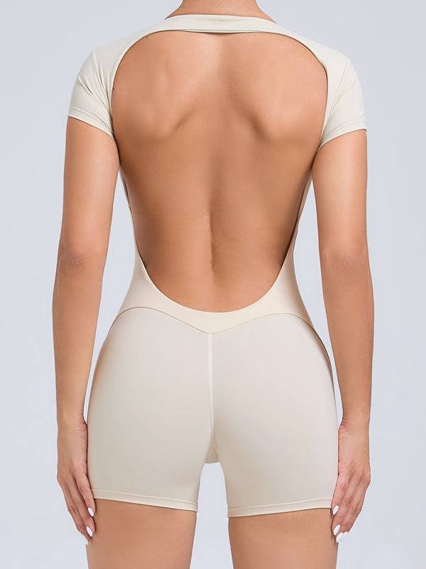 Backless Hip-lift Romper