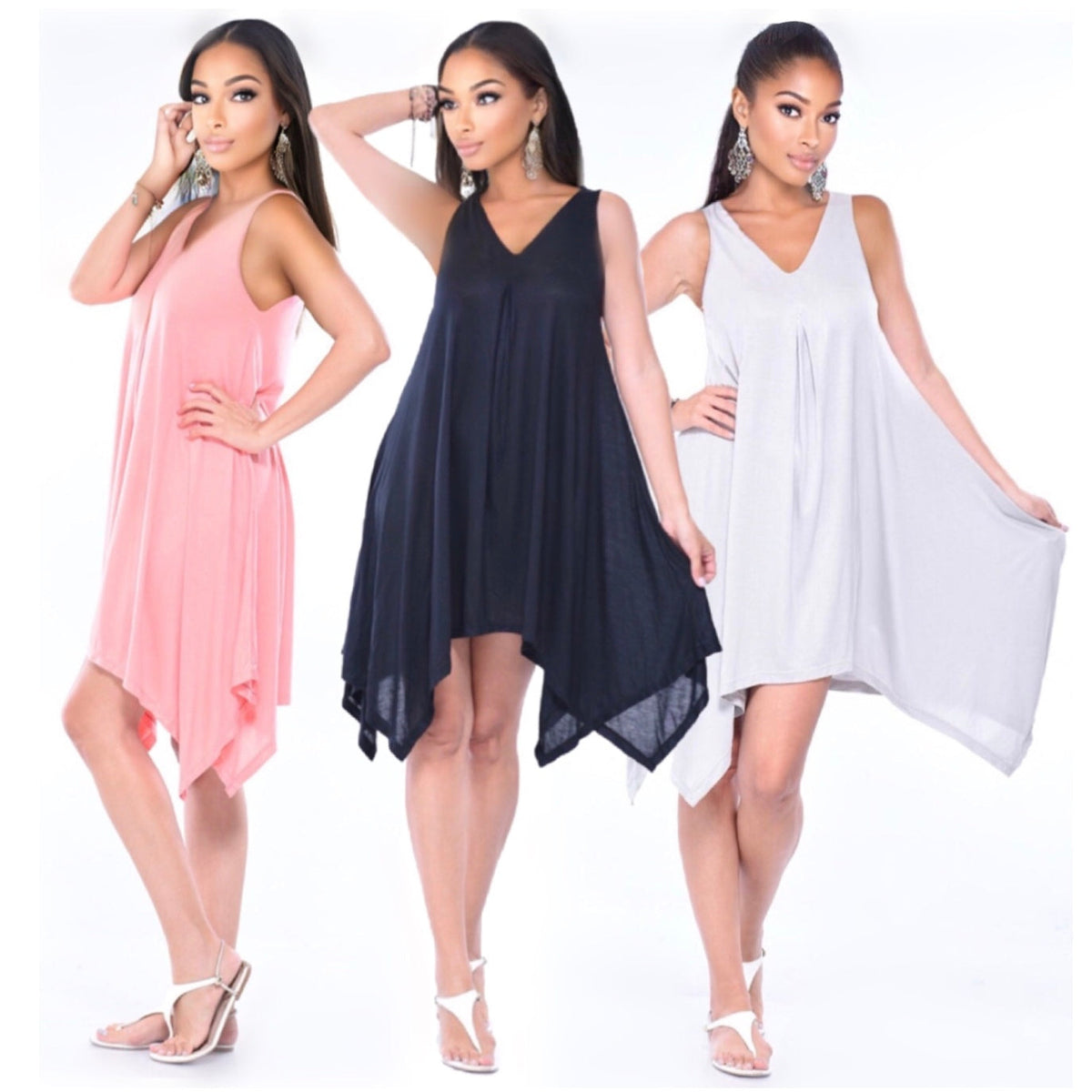 Sawyer Stretched Jersey Sexy Boho Mini Dress