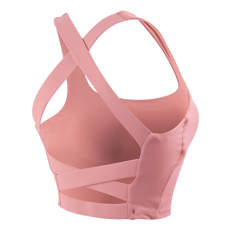 Cross Back Medium-support Bras
