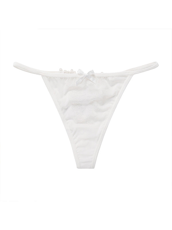 Hollow Out Lace-up Panties
