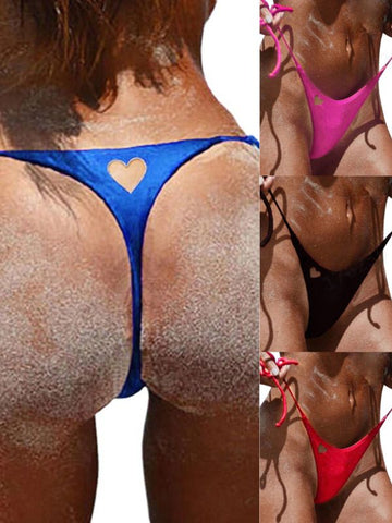 Femal Sexy Heart Cutout Panties
