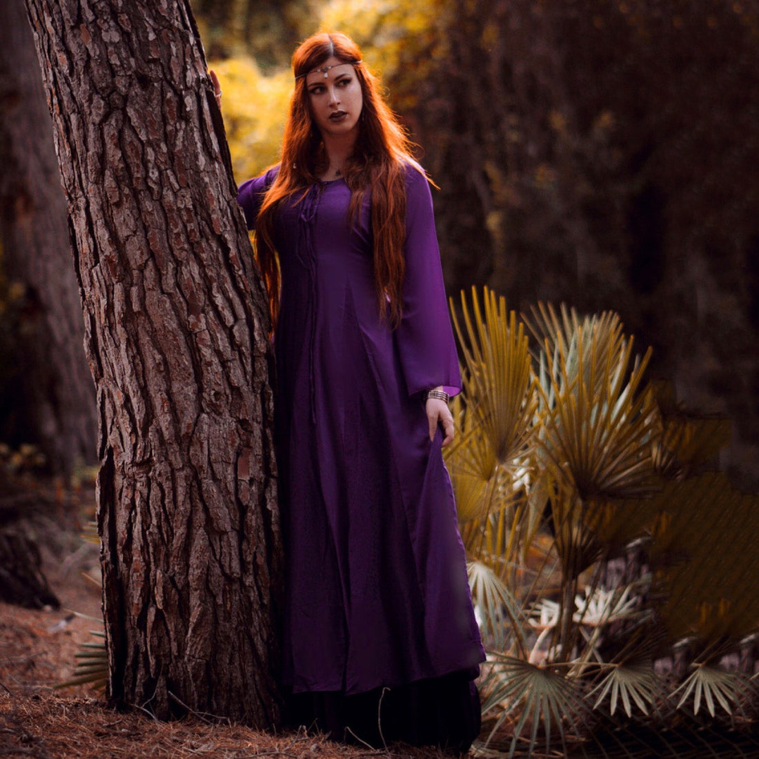 Ariana Wiccan Robe Goddess Gown Maxi Dress