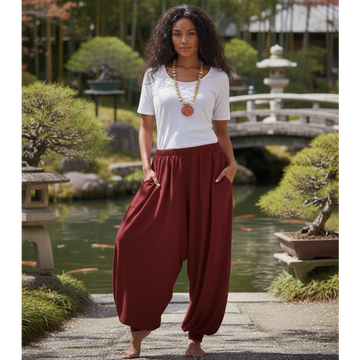 Laila Lovely Hippy Boho Wide Leg Harem Pants