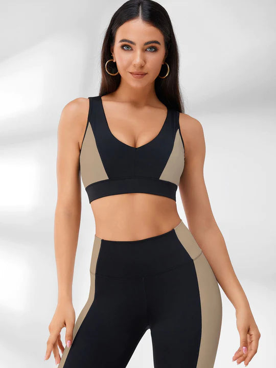 Contrast Color Leggings