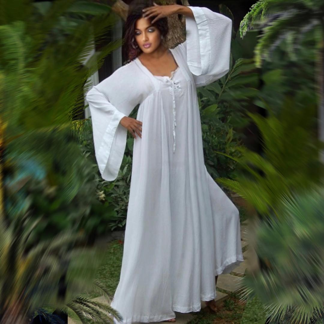 Natalia Art To Wear Lagenlook Moroccan Goddess Dress