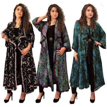 Analia Top Quality Rayon Batik Stunning Coat Jacket