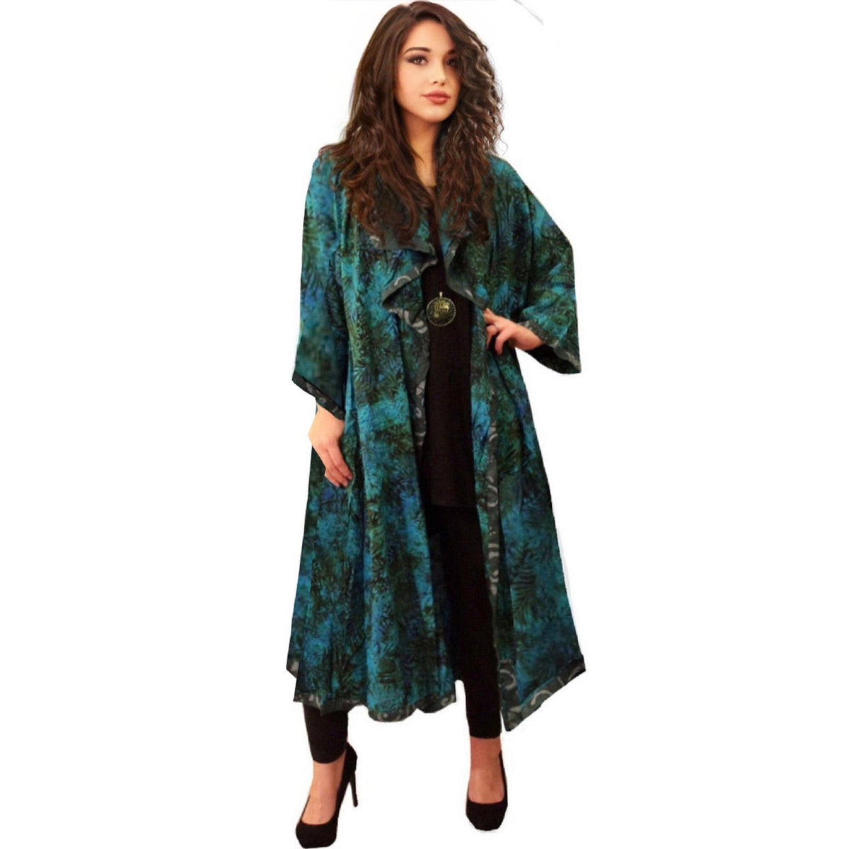 Analia Top Quality Rayon Batik Stunning Coat Jacket
