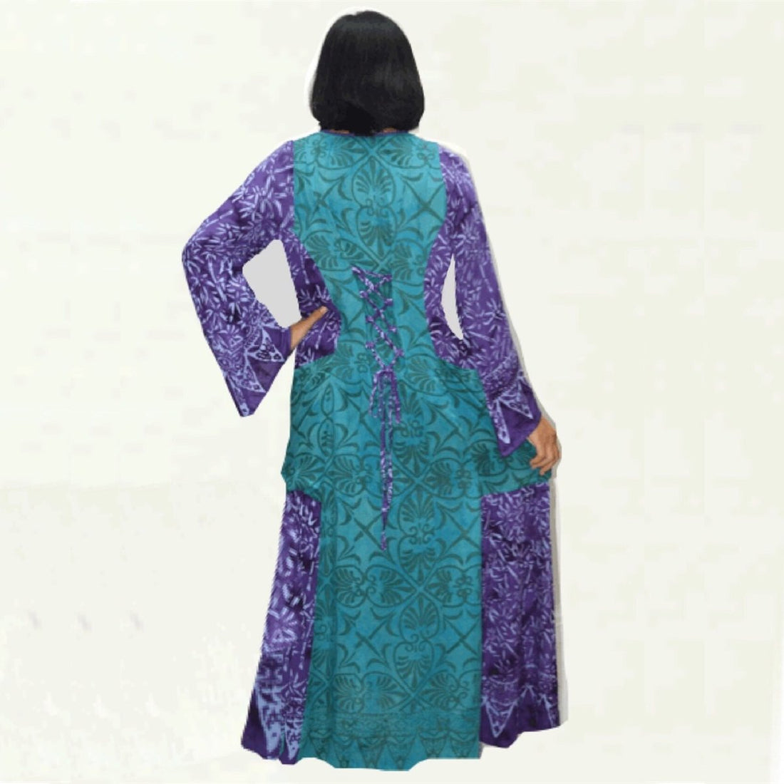 Arianna Batik Art To Wear Boho Maxi Dress