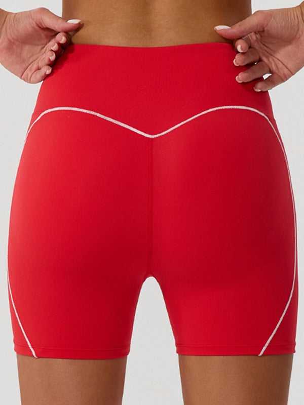 Big Heart Shape Booty Shorts