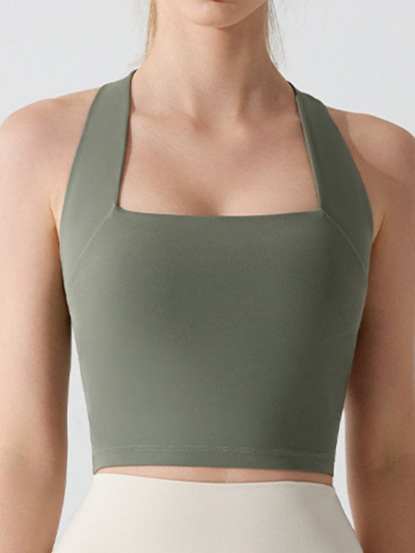 Cross Back Quik-dry Tank