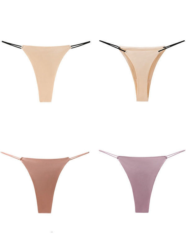 Femal Sexy Silk T-back Panties