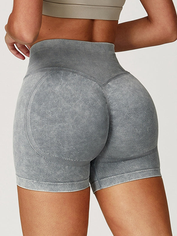 Denim Scrunch Bum High-rise Leggings