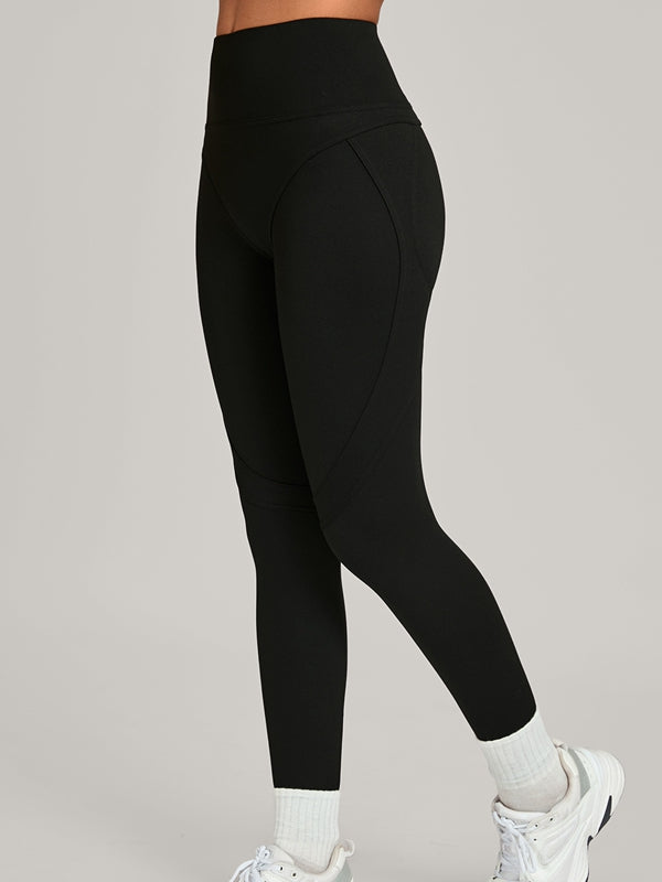 Contrast Color Push Up Yoga Leggings