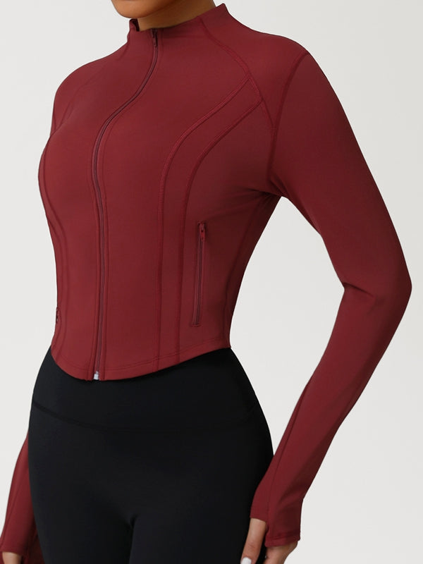 Basic Zipper Pocket Jacket