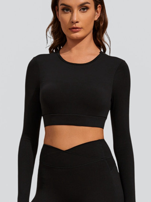 Bakless Cropped Long Sleeves