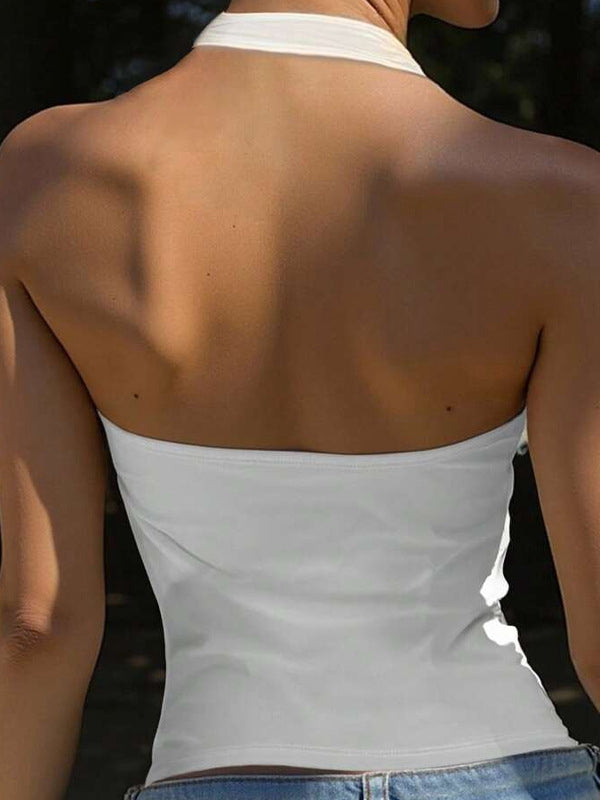 Backless Halter Tank